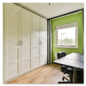 Escritorio a medida para oficina en casa