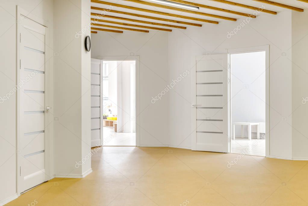 Puertas interiores lacadas modernas